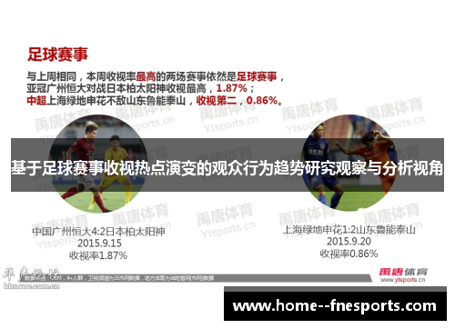 基于足球赛事收视热点演变的观众行为趋势研究观察与分析视角