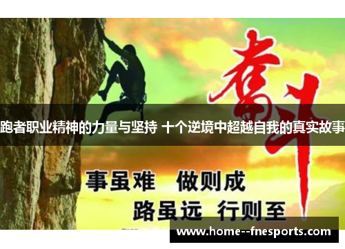 跑者职业精神的力量与坚持 十个逆境中超越自我的真实故事